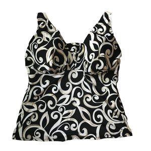 Miraclesuit Tankini Top Size 18W